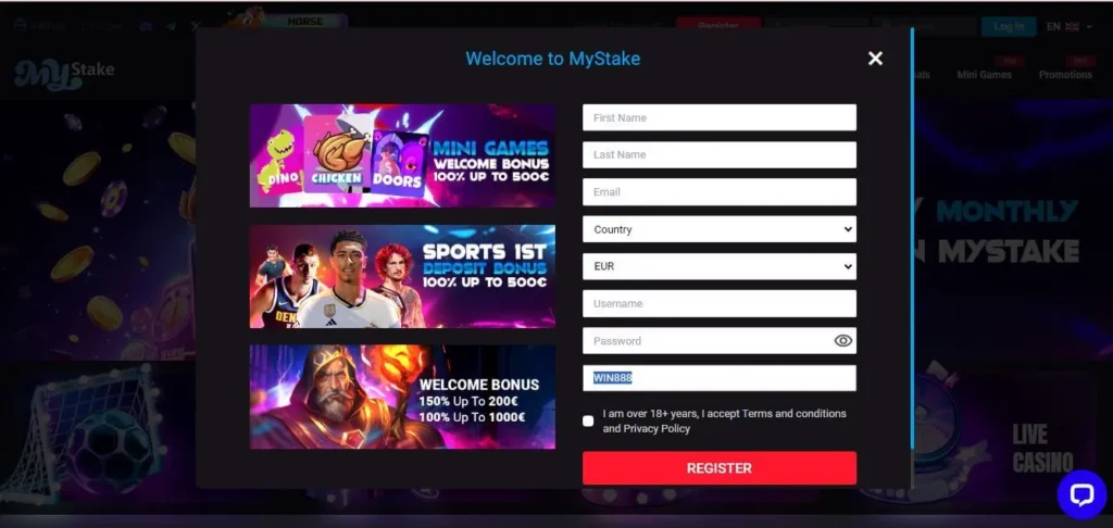 mystake promo code